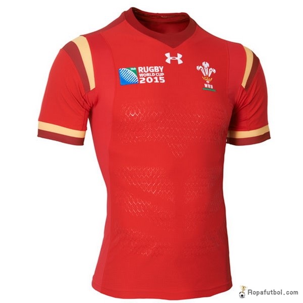 Camiseta Rugby Gales 2016 Rojo